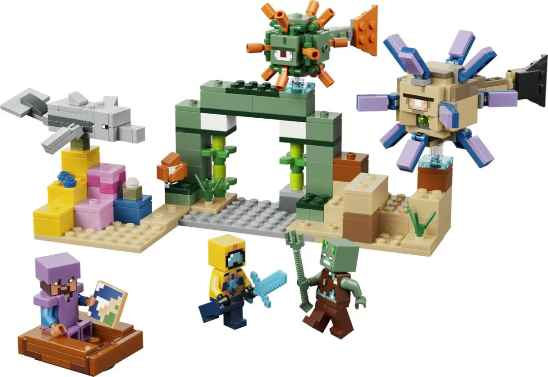 LEGO 21598 Minicraft Onderwateravontuur - 310 Stukken - afbeelding 6 van 6