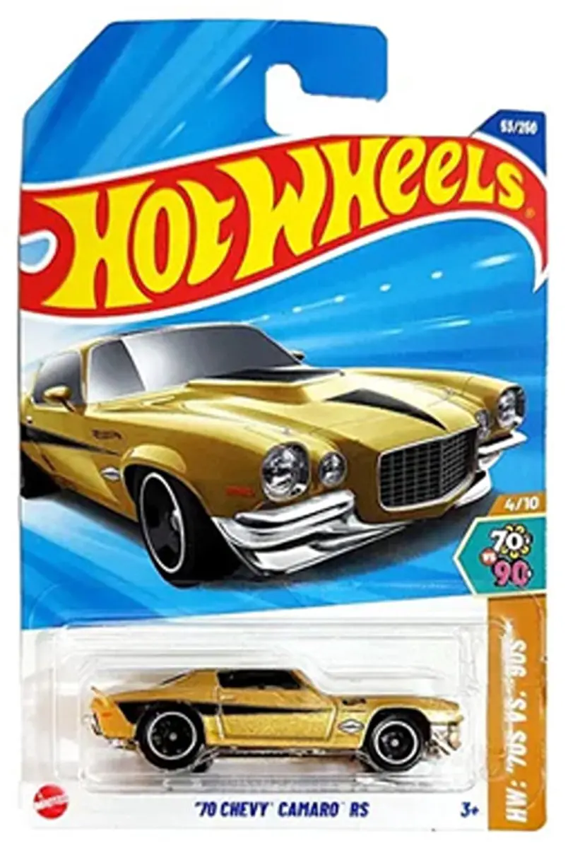 Hot Wheels '70 Chevy Camaro Gold HW 21A