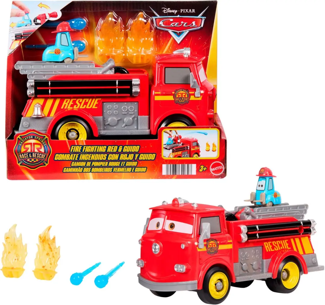 Mattel Disney Cars Radiator Springs Brandweer Speelset