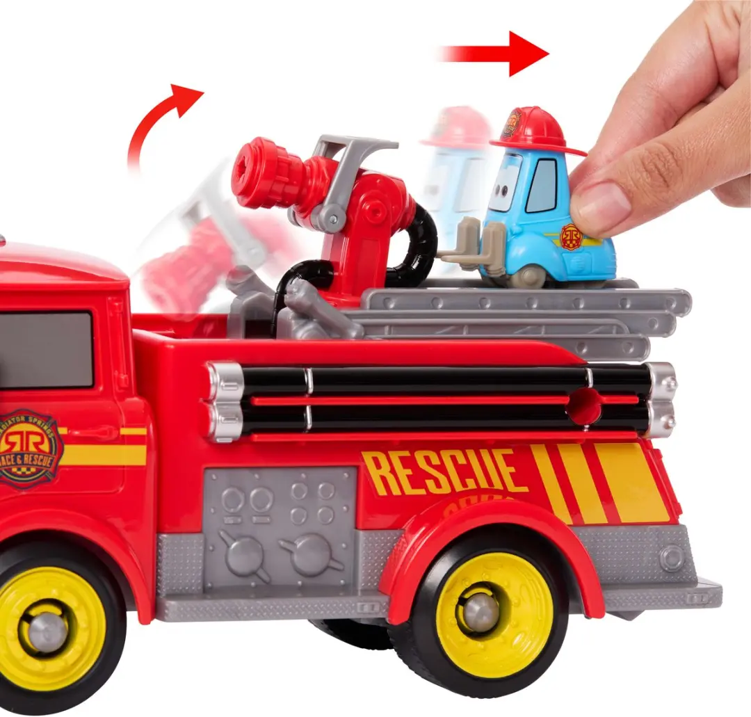 Mattel Disney Cars Radiator Springs Brandweer Speelset - Guido - JFL54