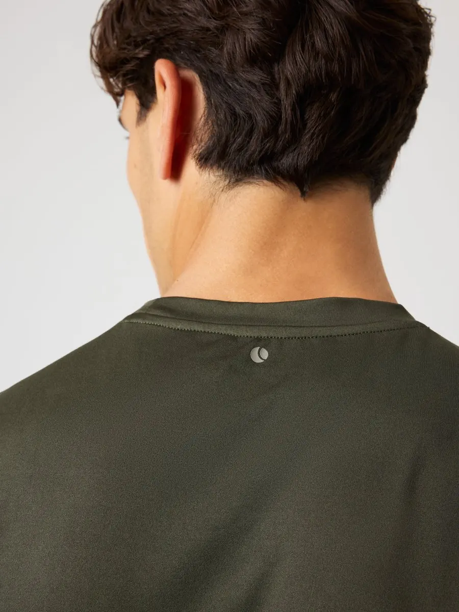 Björn Borg Heren Sportshirt Korte Mouw Rosin Groen XL
