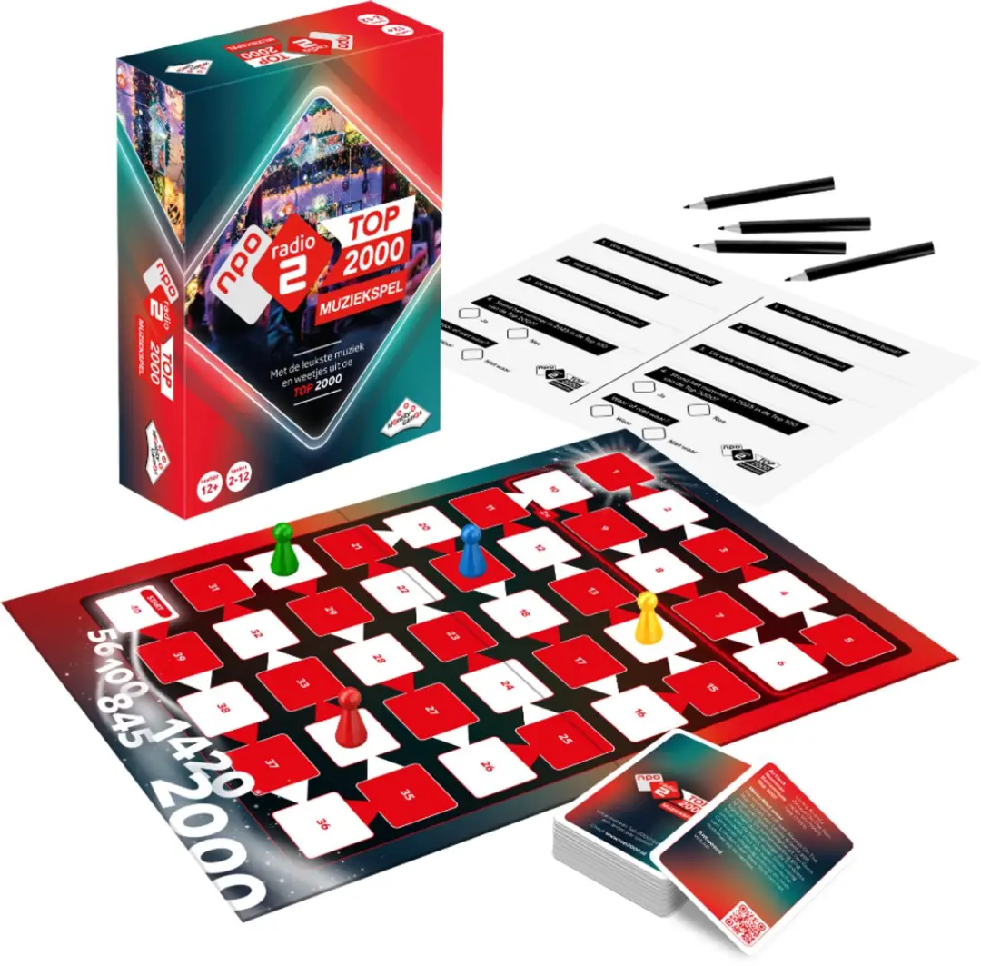 Identity Games Top 2000 Muziekspel 26315 - 2-12 Spelers