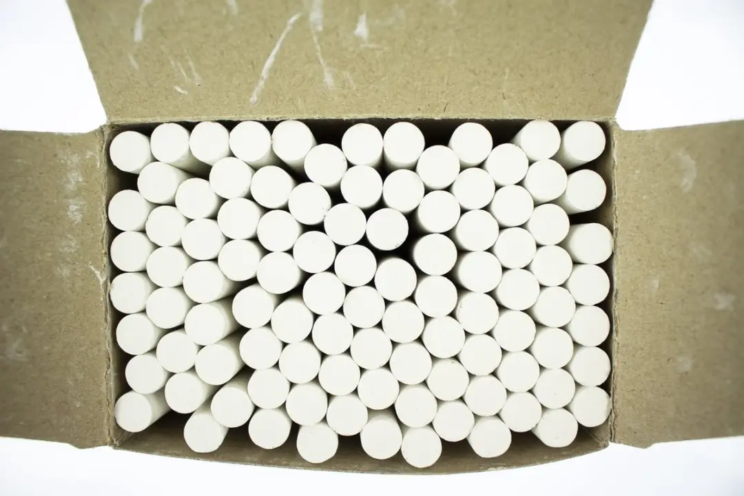 Kangaro Bordkrijt Wit - 100 Stuks