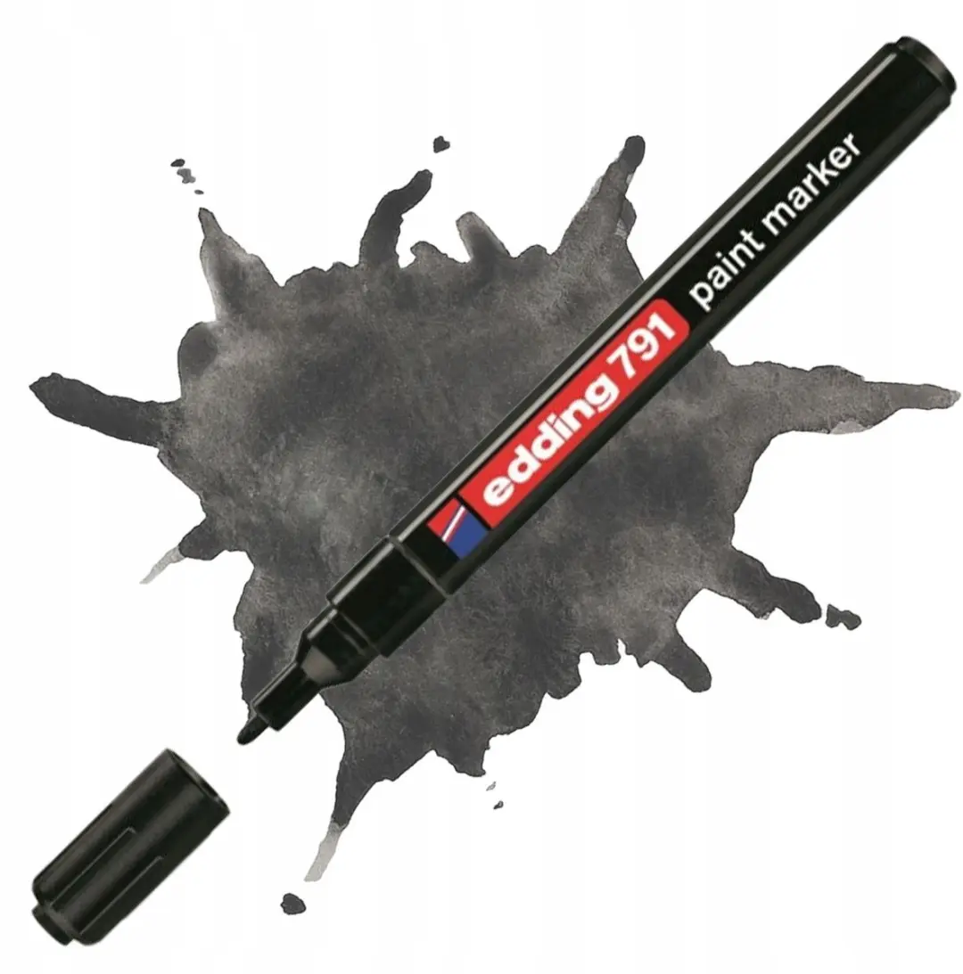 edding 791 Lakmarker - Zwart