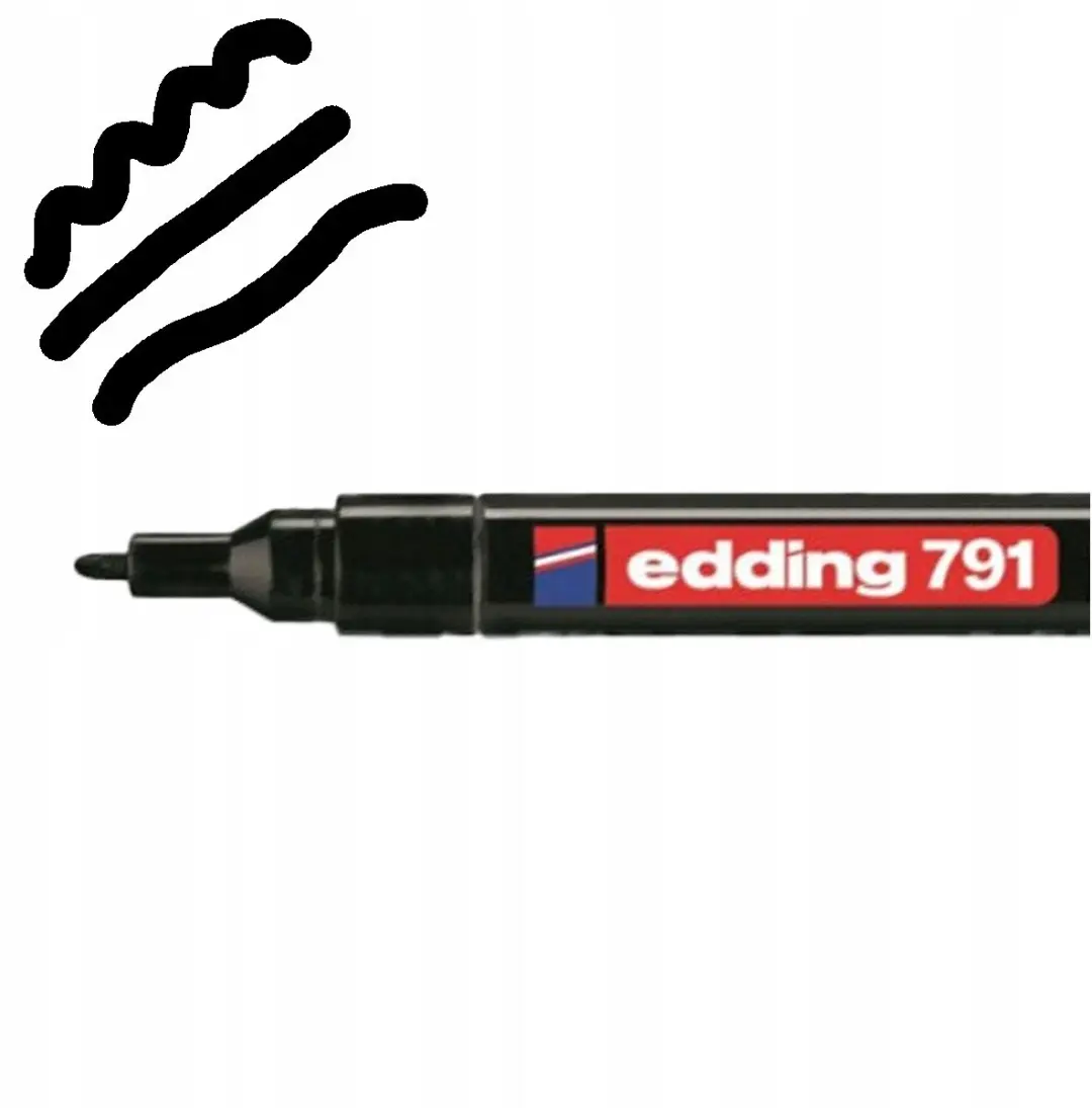 edding 791 Lakmarker - Zwart