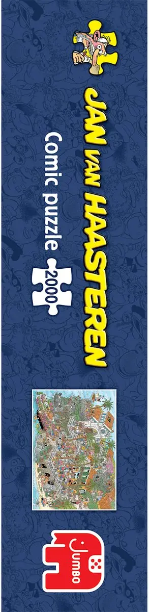 Jan van Haasteren Leve de Middellandse Zee! Puzzel - 2000 Stuks - afbeelding 6 van 6