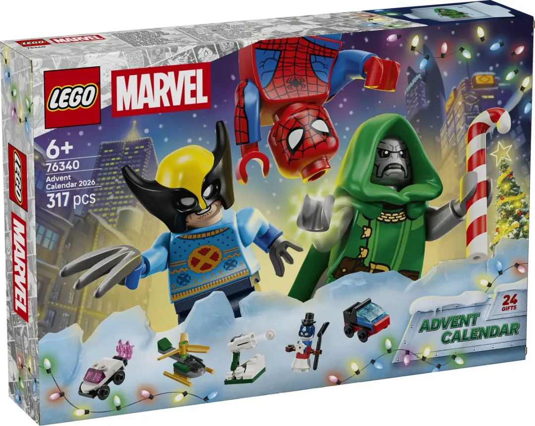 LEGO Marvel Adventskalender 2026 76340 - 317 Stukken - afbeelding 6 van 6