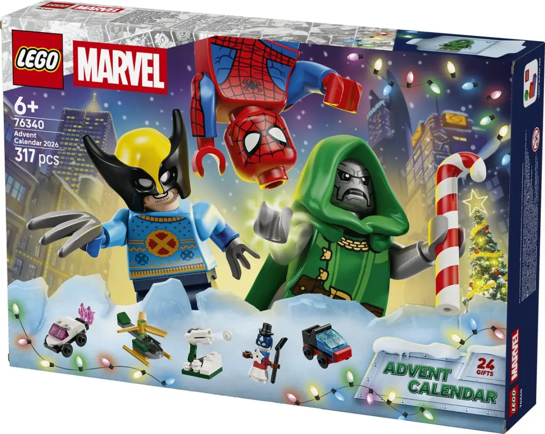 LEGO Marvel Adventskalender 2026 76340 - 317 Stukken