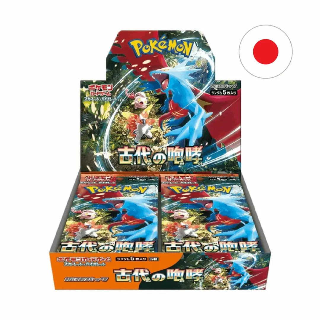 Pokémon Scarlet & Violet Ancient Roar 30er Display