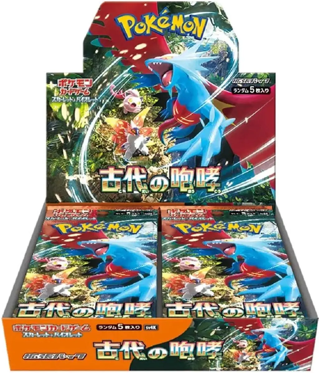 Pokémon Scarlet & Violet Ancient Roar 30er Display