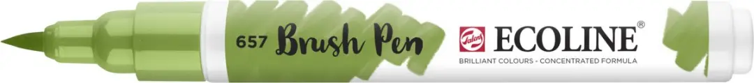 Royal Talens Ecoline Brushpen Bronsgroen