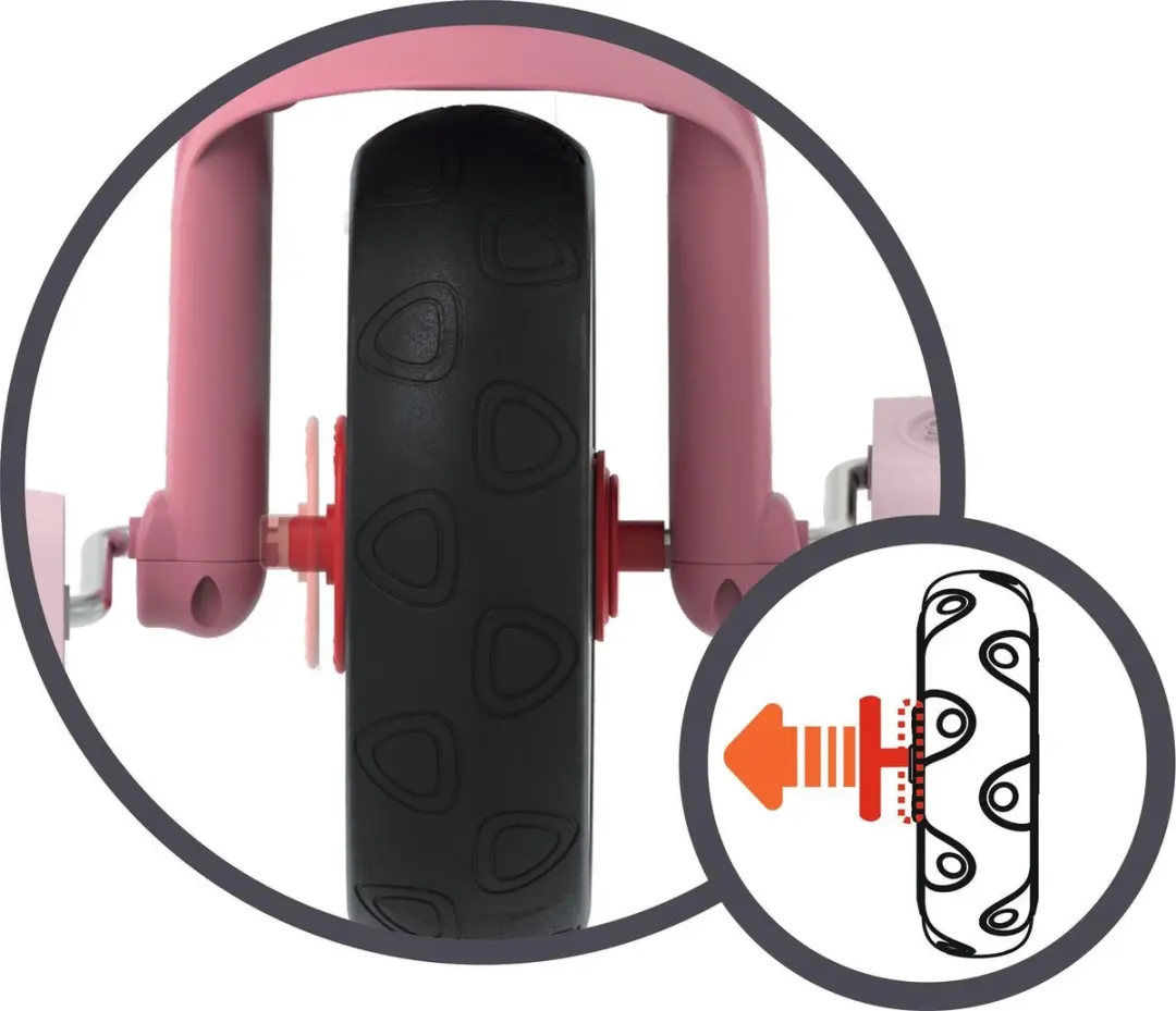 Smoby Be Move Driewieler - Pastel Roze - afbeelding 6 van 6
