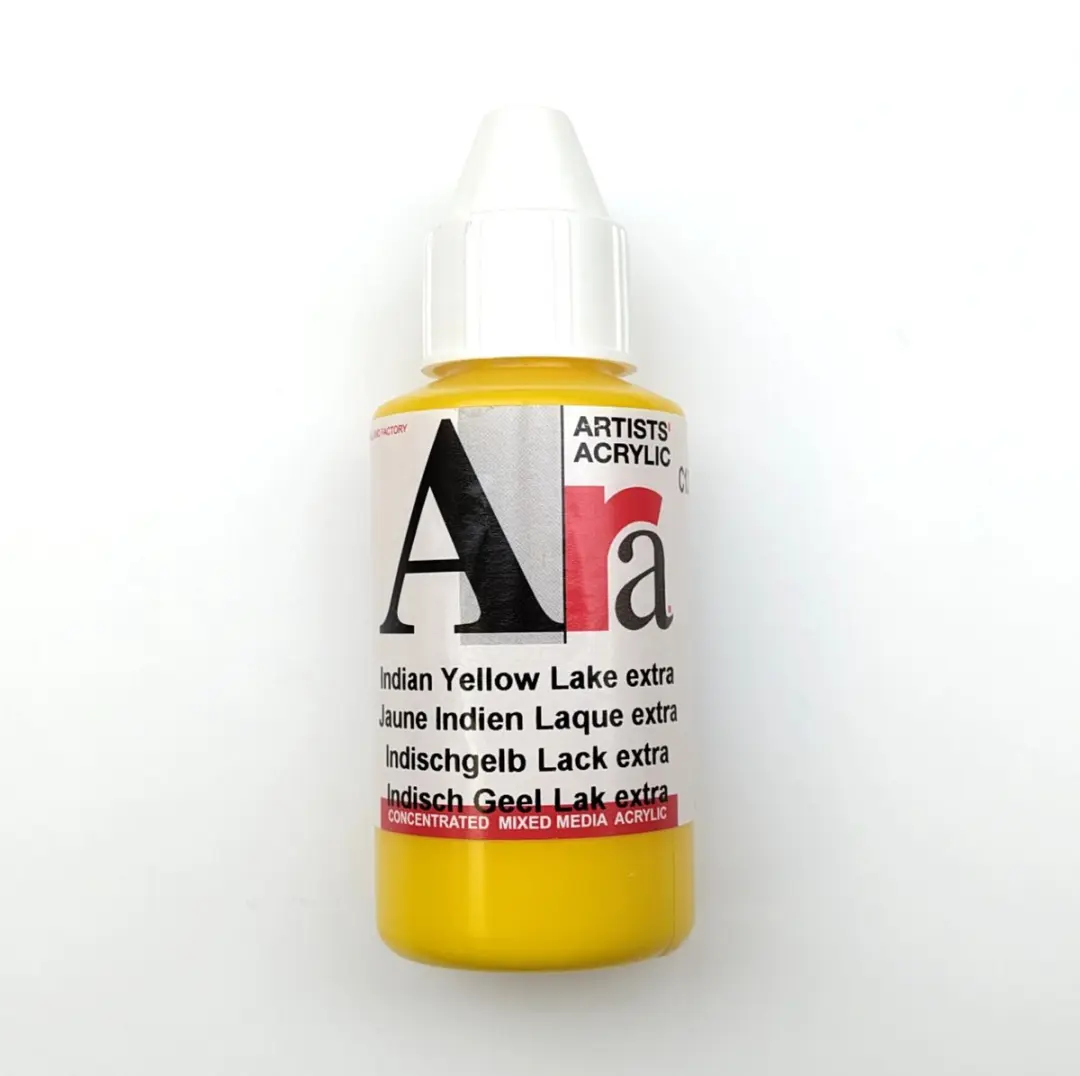 Ara Acrylverf Indisch Geel Lak Extra 100ml