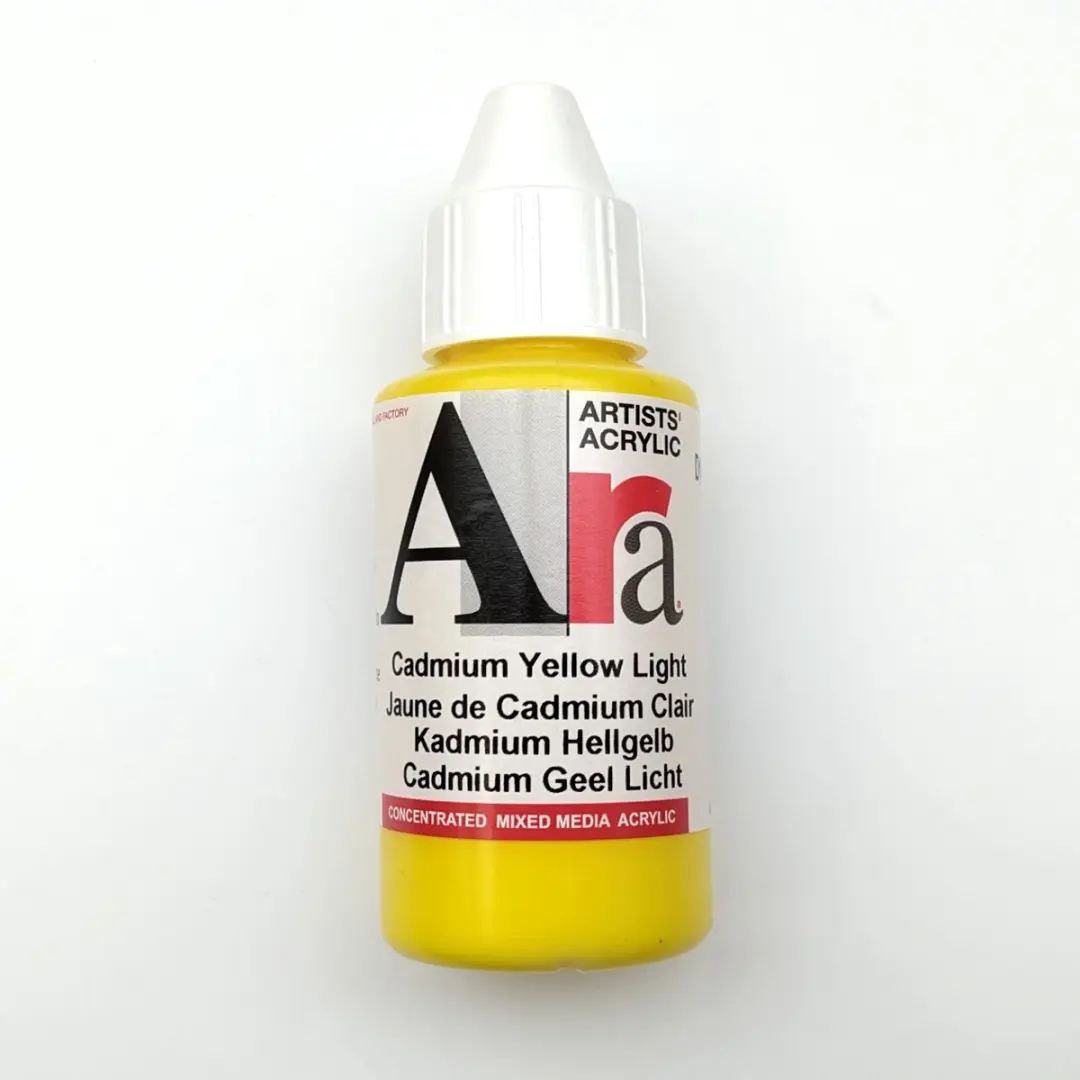 Ara Acrylverf Cadmium Geel Licht 100ml