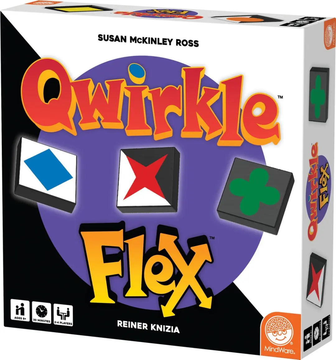 Asmodee Qwirkle Flex MDW001FRNL - Bordspel - 2-4 Spelers