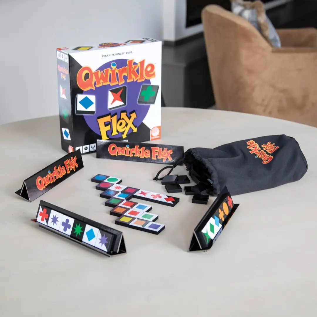 Asmodee Qwirkle Flex MDW001FRNL - Bordspel - 2-4 Spelers