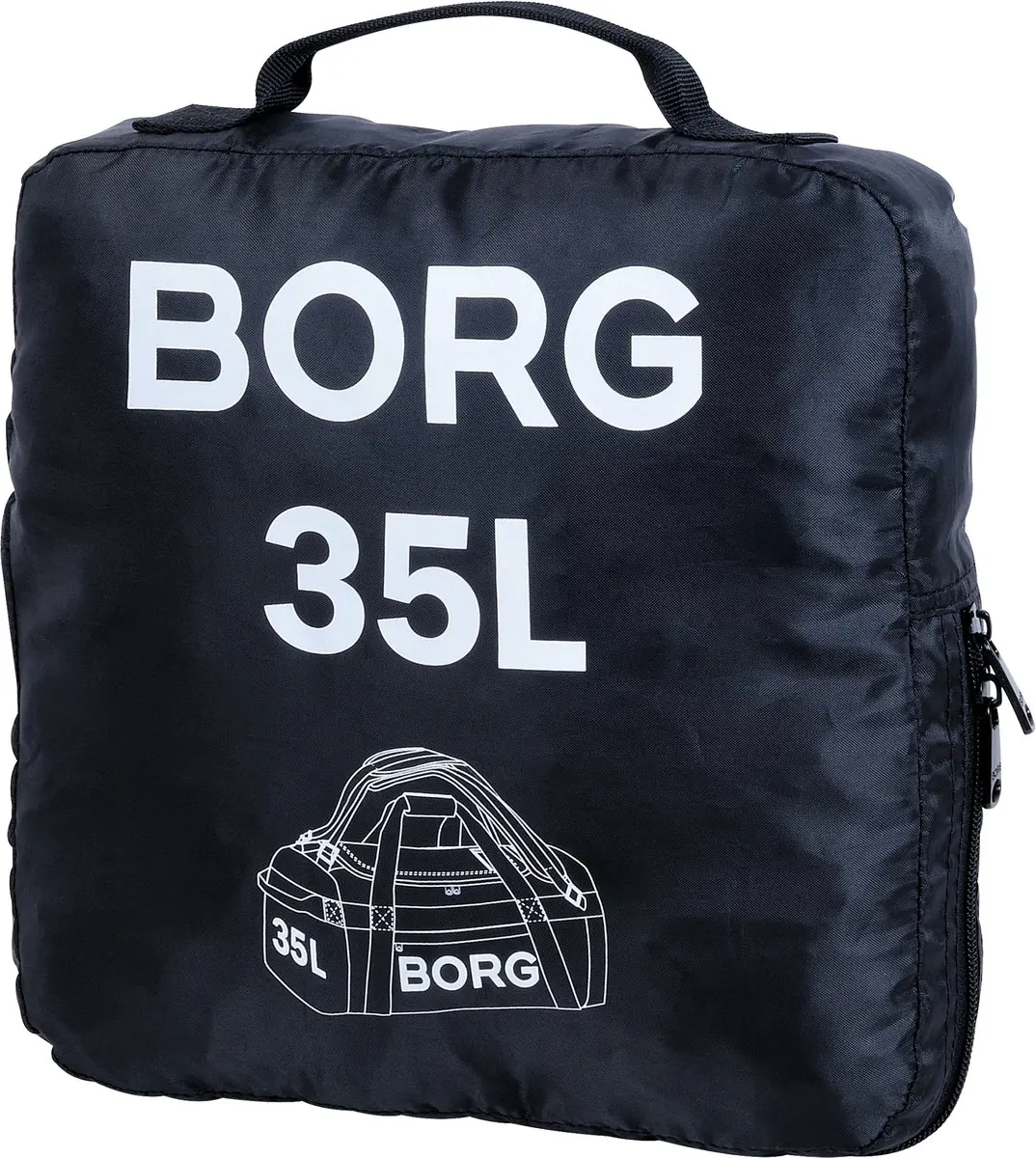 Björn Borg Borg 35L Duffel Bag - Zwart
