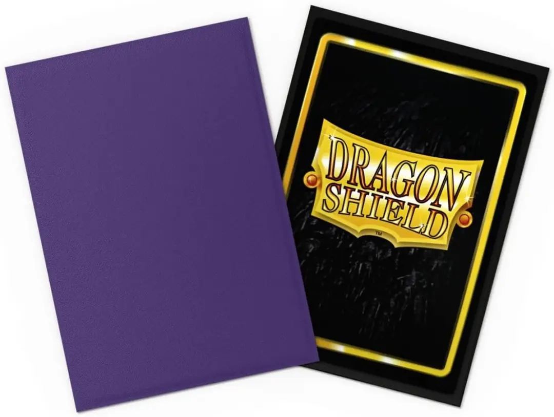 Asmodee Dragon Shield TCG Sleeves - 60 Stuks - Paars Metallic