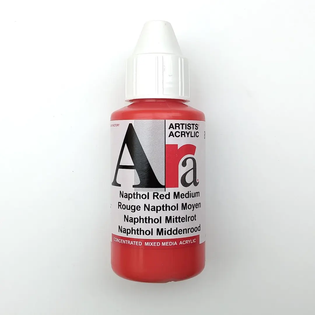 Ara Acrylverf Naphthol Middelrood B176