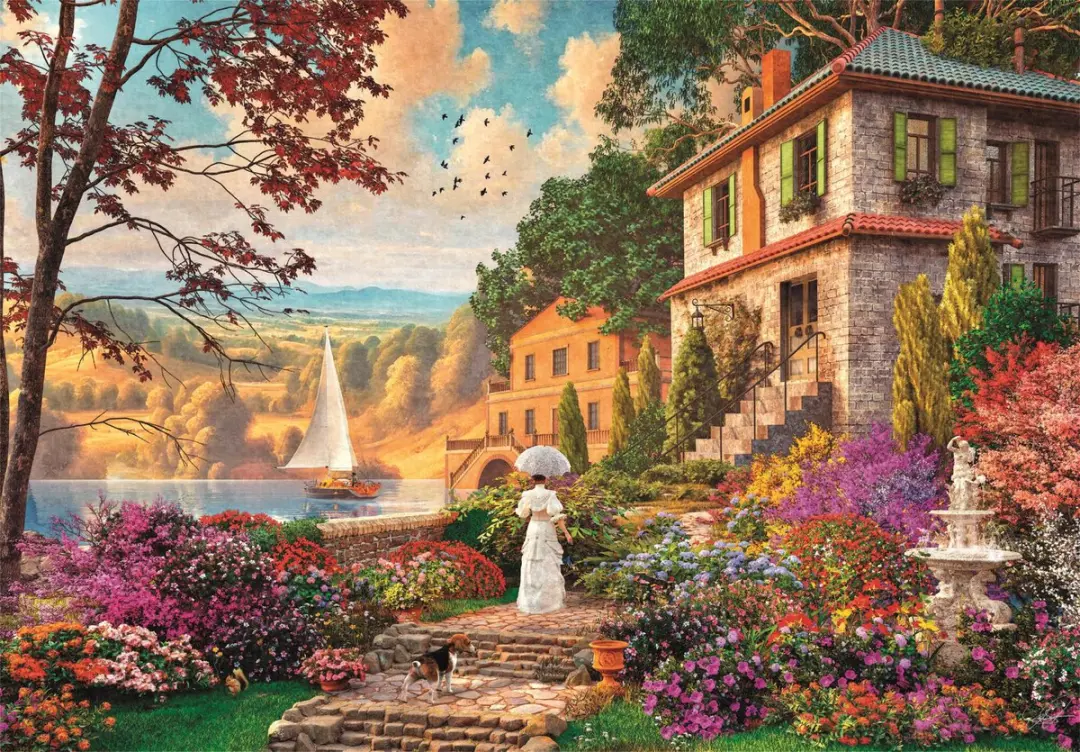 Clementoni Victorian Promenade Legpuzzel 500 Stuks - High Quality Collection