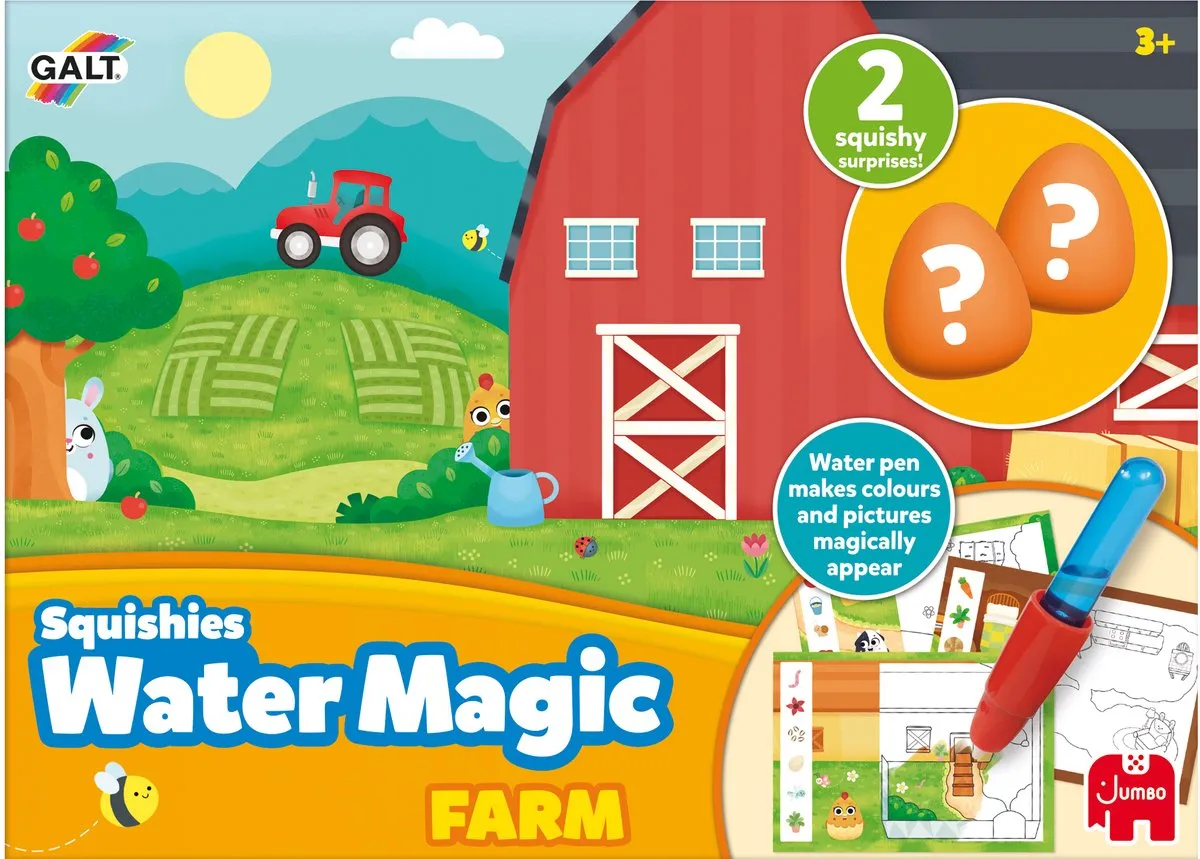 Jumbo Water Magic Squishies Boerderij - Meerkleurig - afbeelding 6 van 6