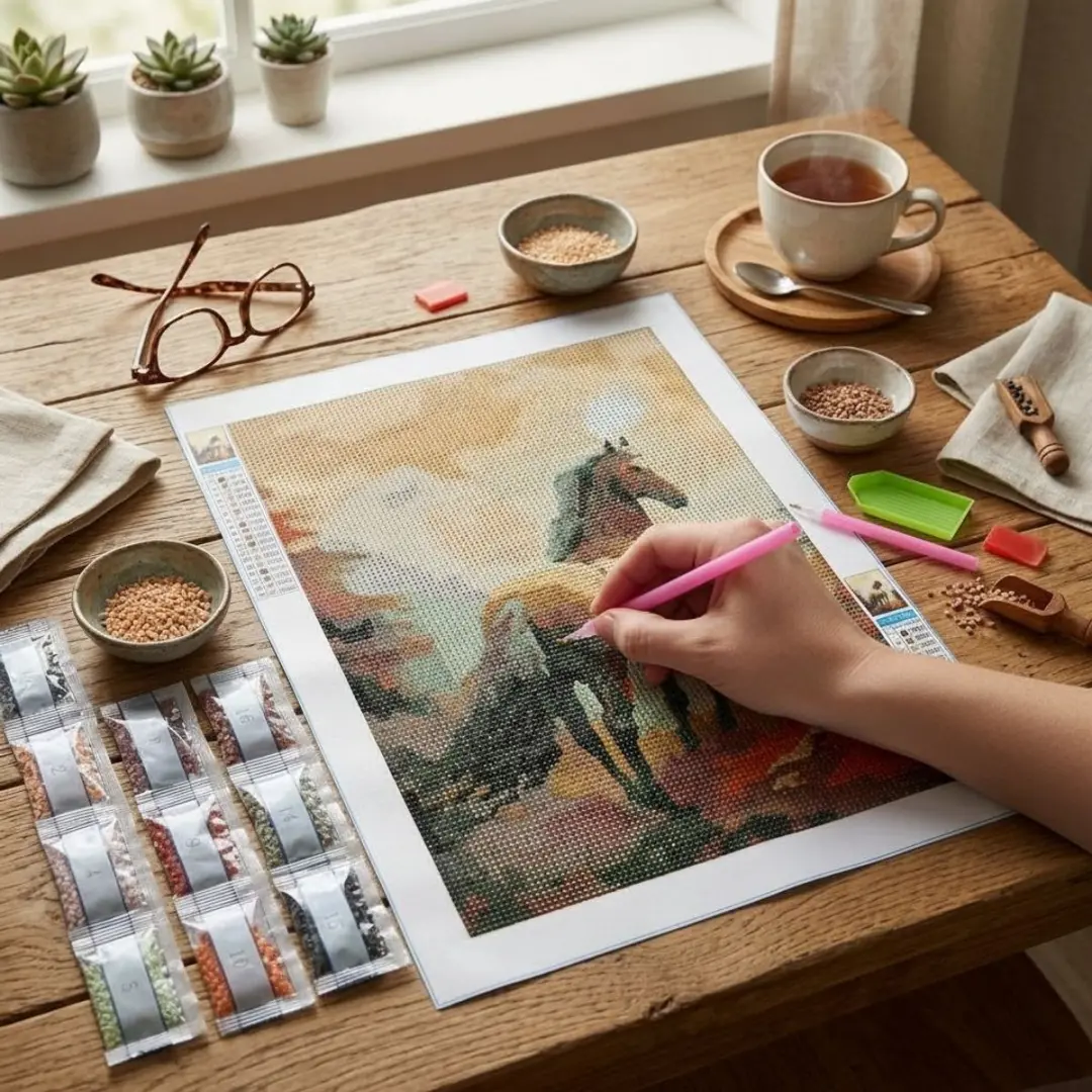 Craft Diamond Painting Kit 30x40cm