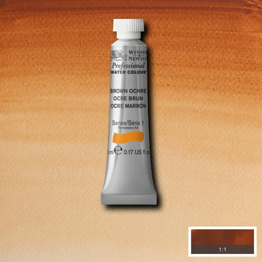 Winsor & Newton Waterverf Brown Ochre 5ml