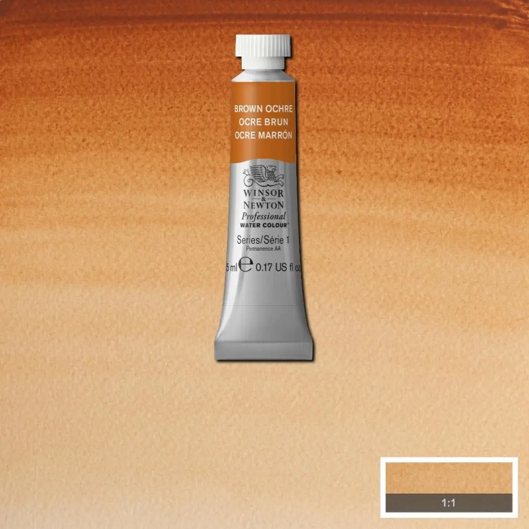 Winsor & Newton Waterverf Brown Ochre 5ml