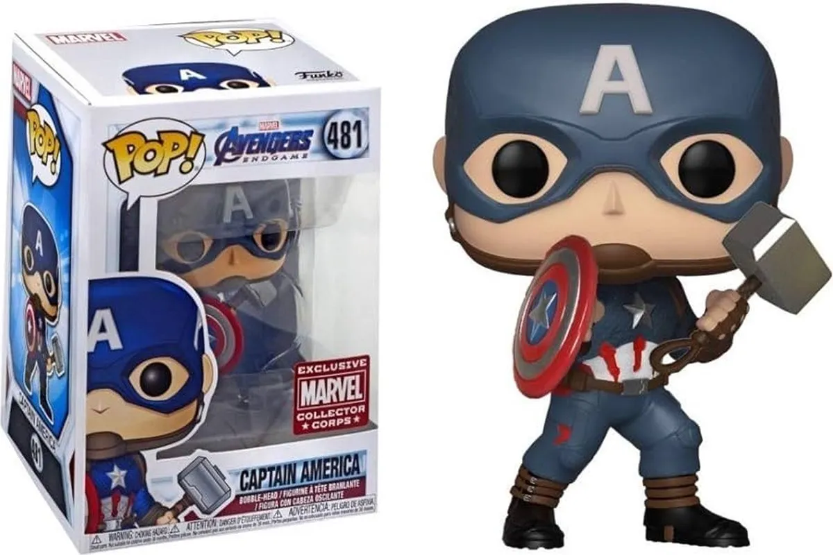Funko Pop! Marvel Avengers Endgame Captain America #481
