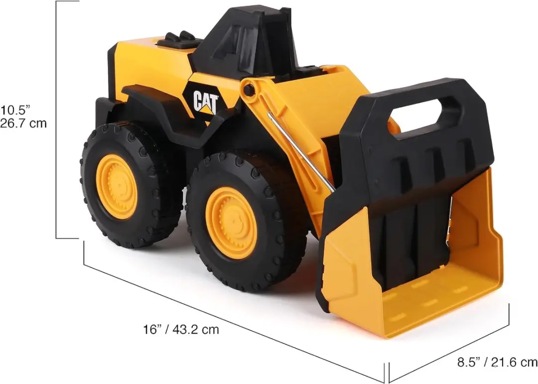 Caterpillar CAT Grote Wiellader - Speelgoed - 40,6cm - Geel/Zwart