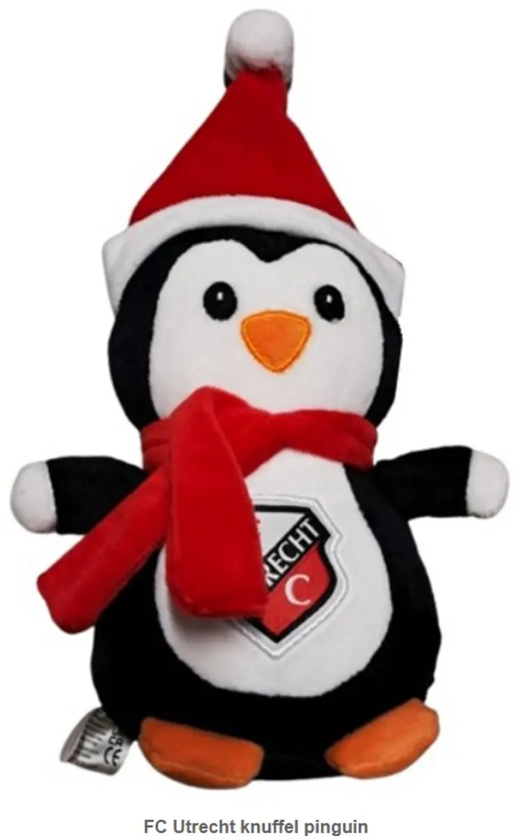 Castore FC Utrecht Knuffel Pinguïn
