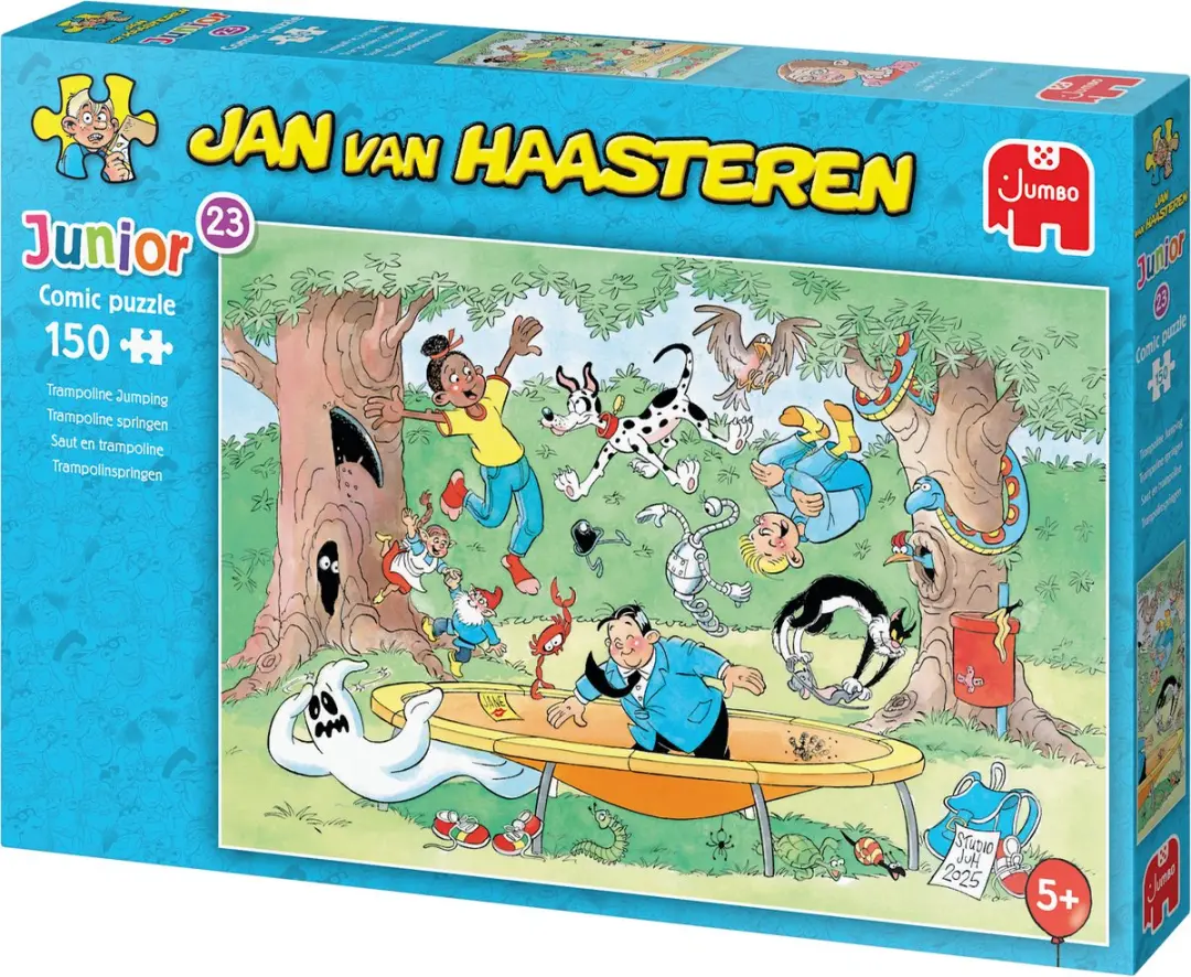 Jan van Haasteren Junior 23 Trampoline 150 Stuks - Meerkleurig - afbeelding 4 van 6