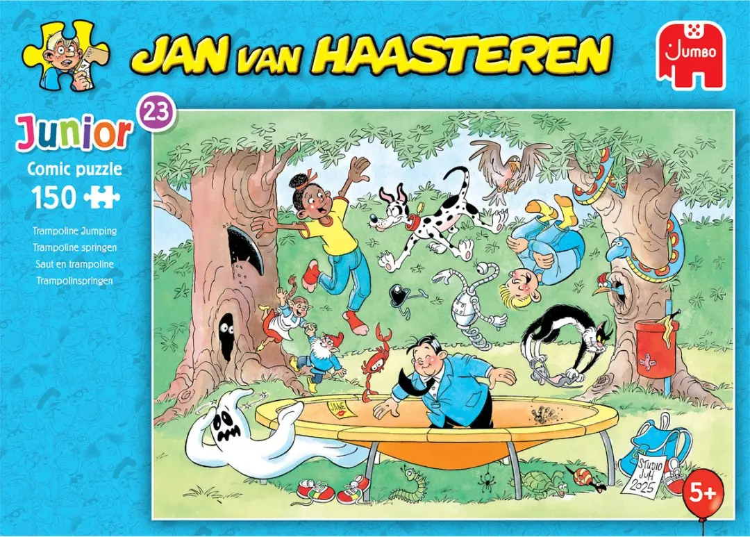 Jan van Haasteren Junior 23 Trampoline 150 Stuks - Meerkleurig - afbeelding 6 van 6