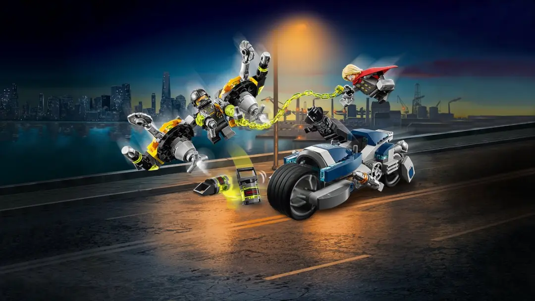LEGO Marvel Avengers Speeder Bike Attack 76142 - 226 Stukken