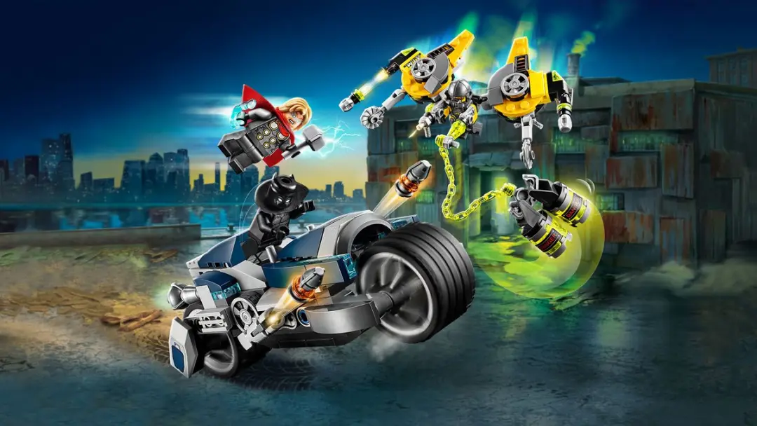 LEGO Marvel Avengers Speeder Bike Attack 76142 - 226 Stukken