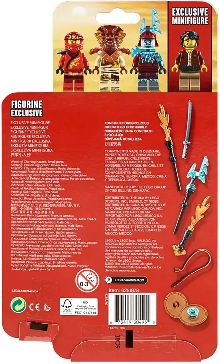 LEGO Ninjago Minifigure Pack 40342 - 5 Stuks
