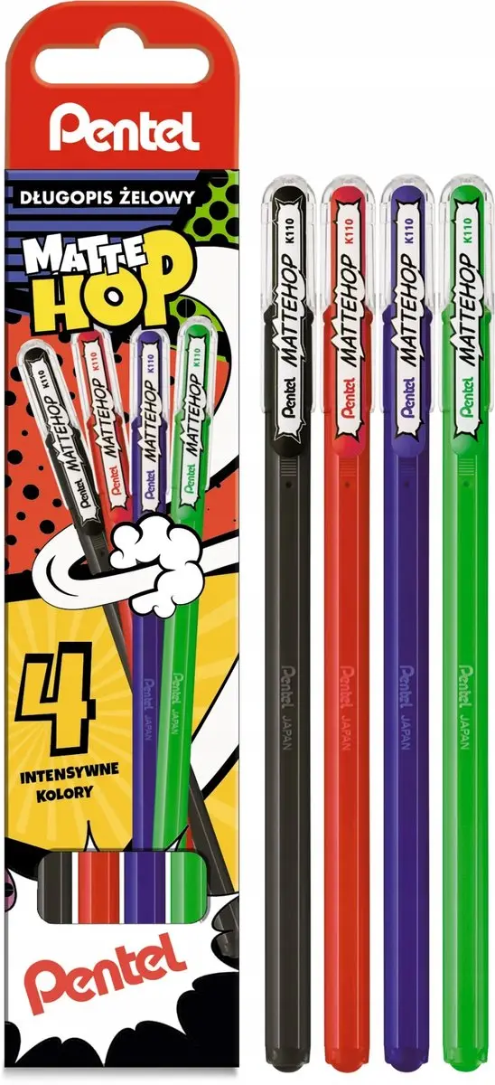 Pentel Mattehop Gelpen 1mm
