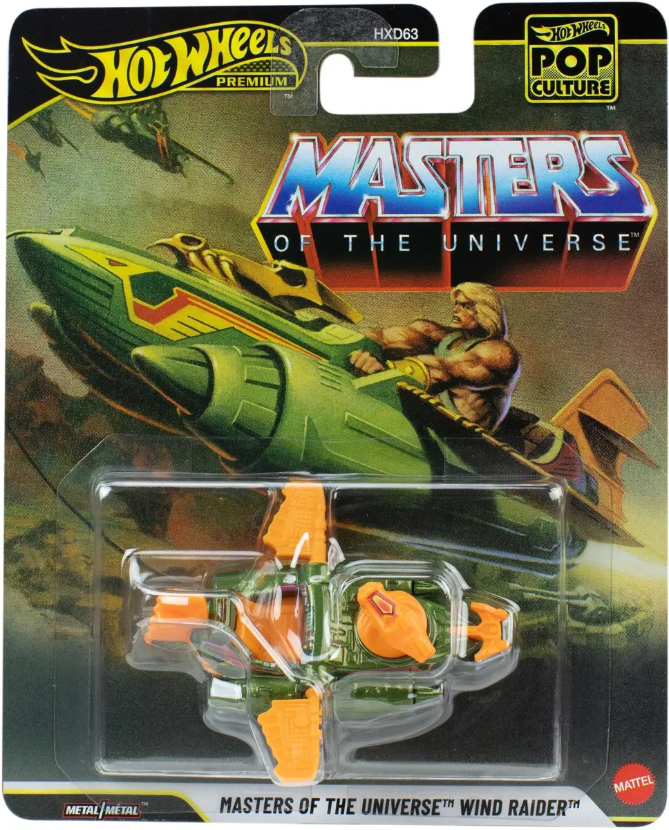 Hot Wheels Premium Masters of the Universe Wind Raider JHW91 - 1:64 - Meerkleurig