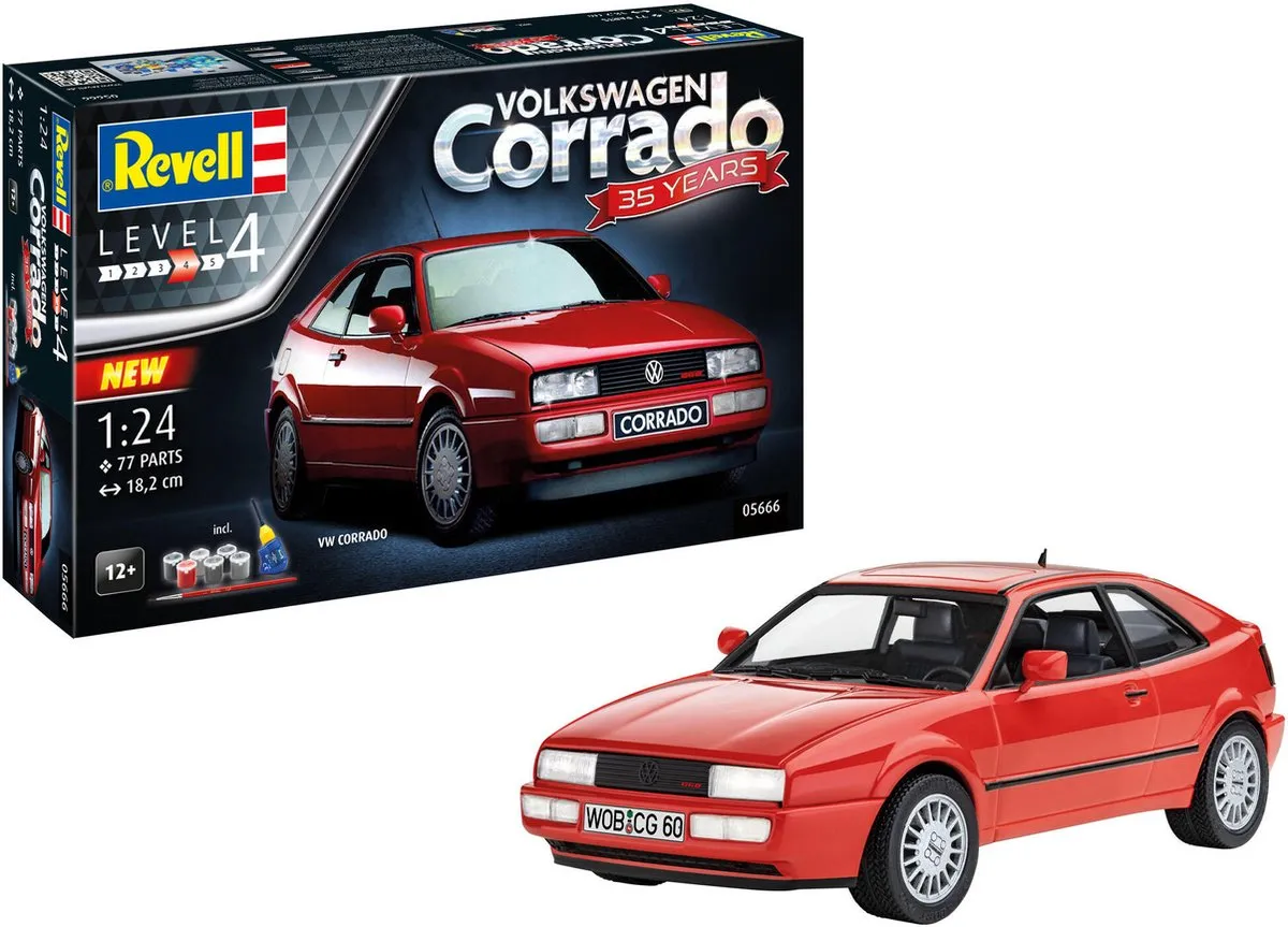 Revell Volkswagen Corrado 05666 Modelbouwpakket 1:24