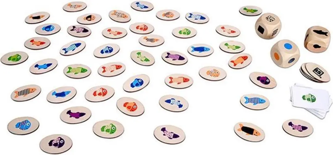 BS Toys Find the Fish Actief Spel - Meerkleurig