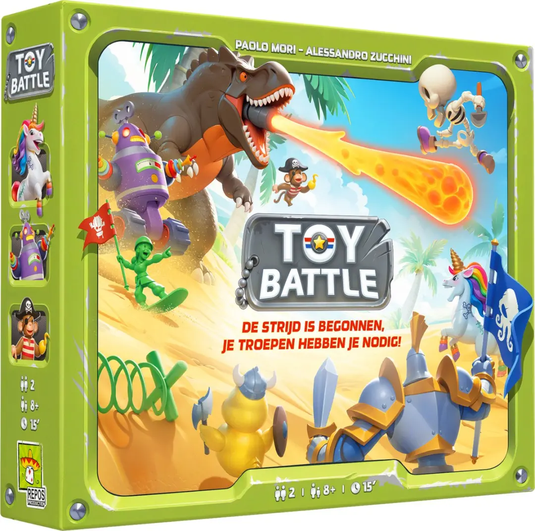 Asmodee Toy Battle Nederlandse Editie REP32-001NL - 2-6 Spelers
