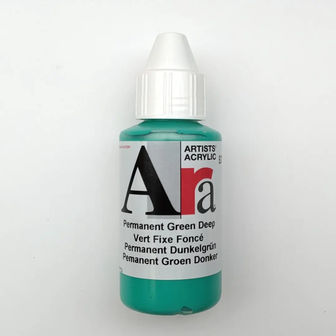 Ara Acrylverf Permanent Groen Donker 100ml