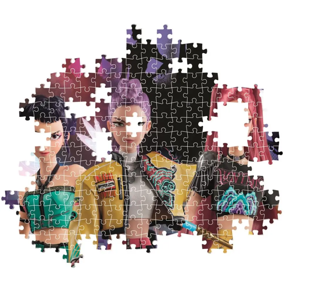 Clementoni K-Pop Demon Hunters Legpuzzel 500 Stuks - Meerkleurig - afbeelding 6 van 6