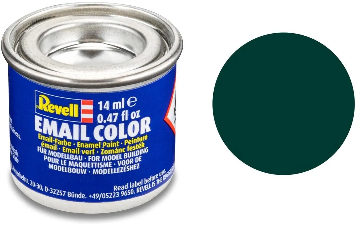 Revell Enamel Verf #40 Black Green