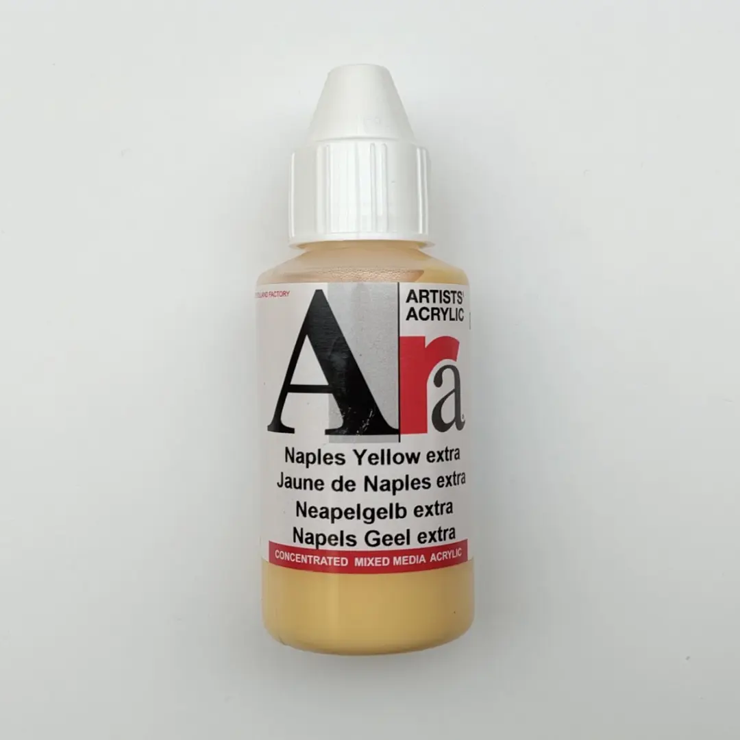 Ara Acrylverf Napels Geel extra 100ml