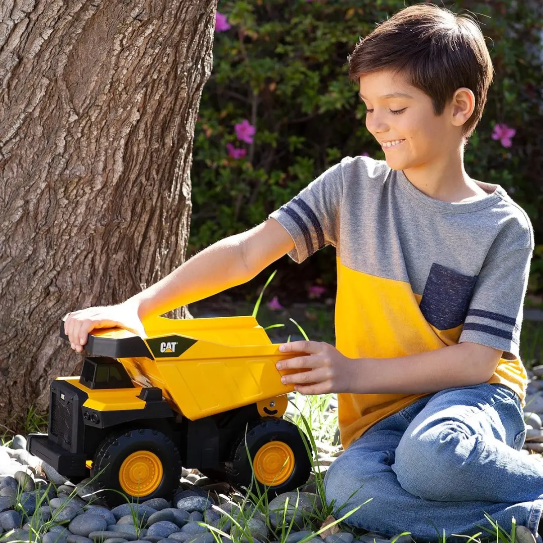 Caterpillar DUMP Speelgoed Kiepwagen - 40cm - 1 Figuur