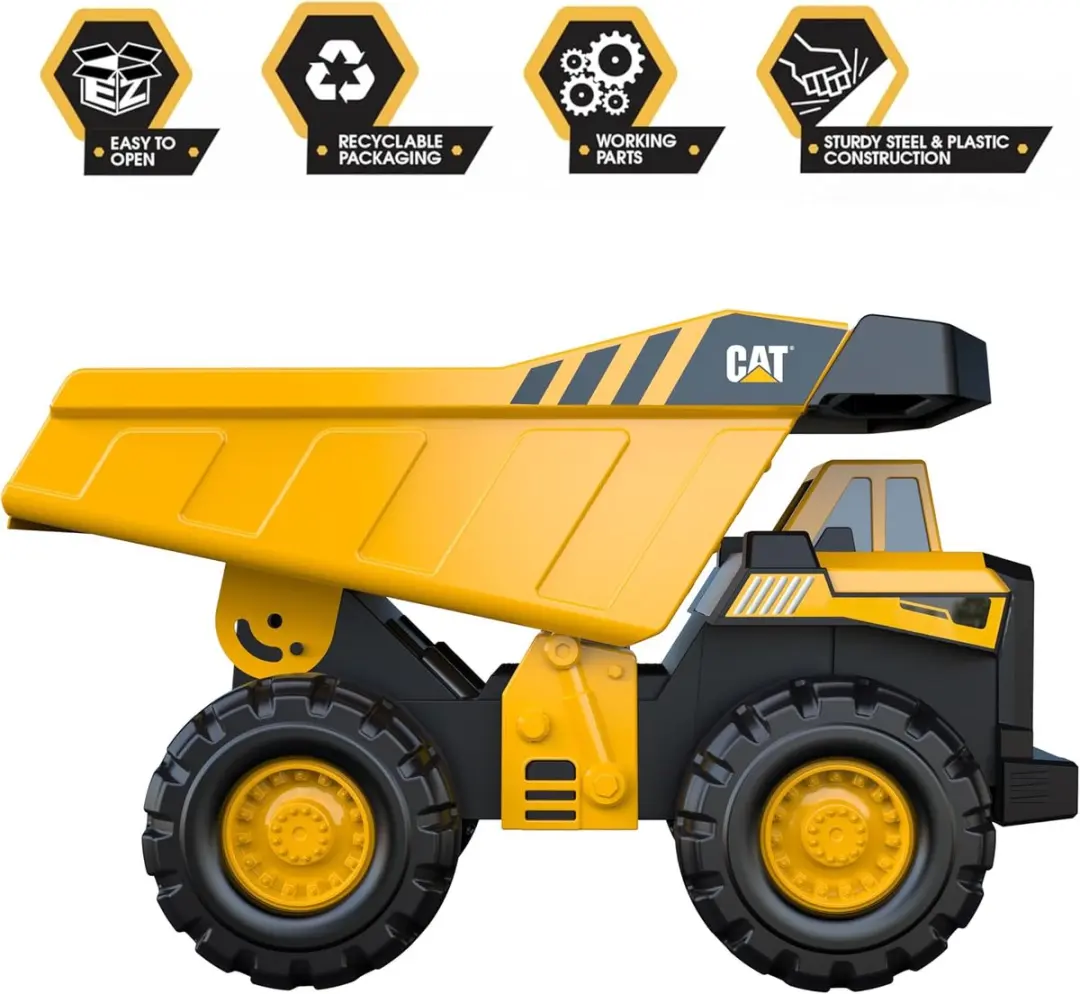 Caterpillar DUMP Speelgoed Kiepwagen - 40cm - 1 Figuur