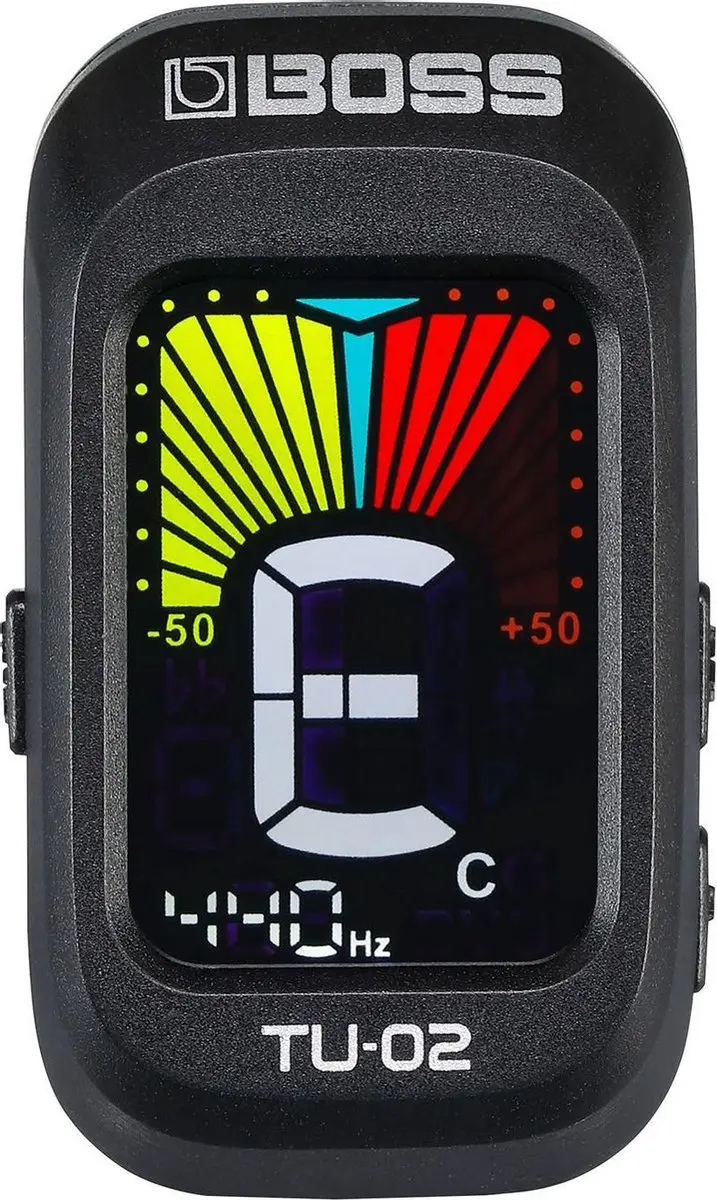 BOSS TU-02 Chromatische Tuner - Zwart