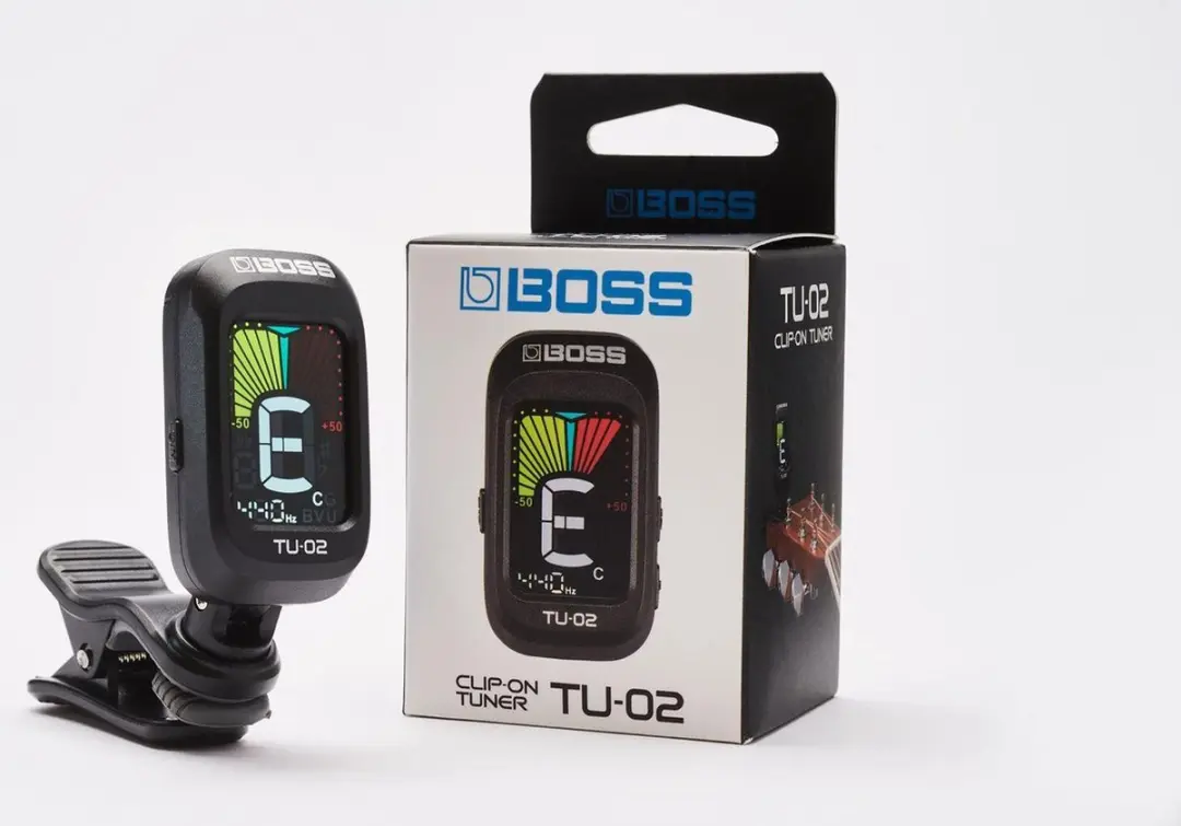 BOSS TU-02 Chromatische Tuner - Zwart
