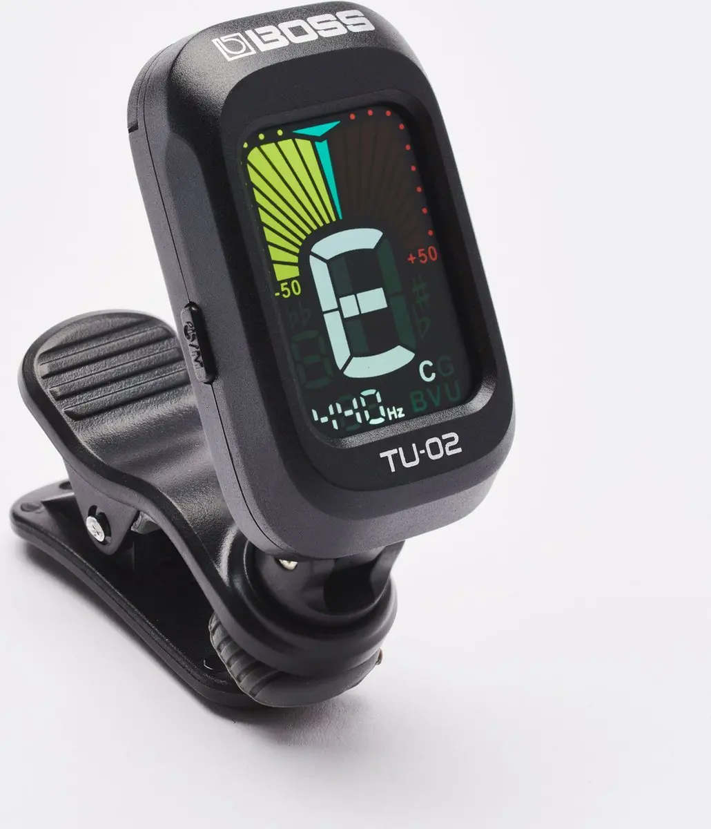 BOSS TU-02 Chromatische Tuner - Zwart